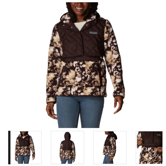 Columbia Tops - NWOT Columbia Sweet View Fleece Hooded Pullover